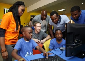 Mark Zuckerberg Enters Lagos Stealthily